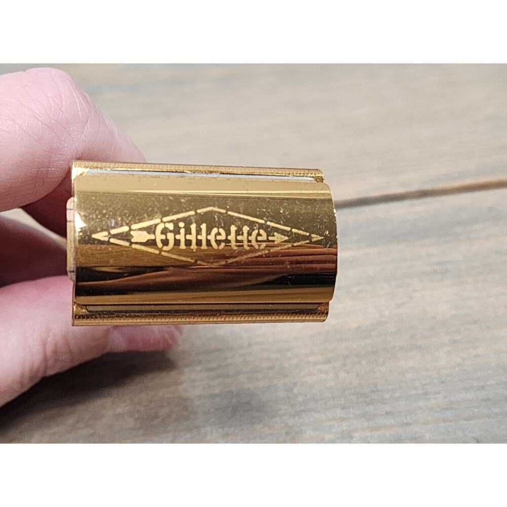 Gillette Gold Tech Double Edge Safety Razor Set - Picture 6 of 8